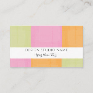 Cartão de visita de Boutique do Watercolor Designe