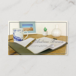 Cartão de visita de Caneta de notebook para redato