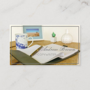 Cartão de visita de Caneta de notebook para redato