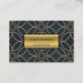 cartão de visita de cartão de visita do estilo na