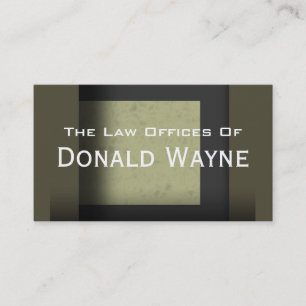 Cartão De Visita De "cartão de visita Donald Wayne"