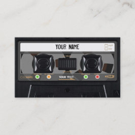 Cartão de visita de Cassete