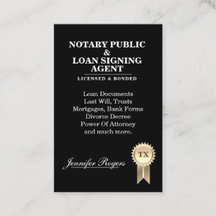 Cartão de visita de certificação de aparência de c