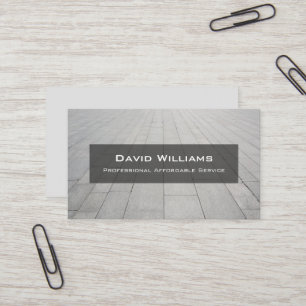 Cartão de visita de chão e de martelo profissionai