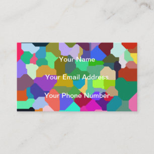 Cartão de visita de cheio nº 2