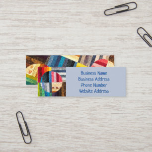 Cartão de visita de Círculos Quilhados