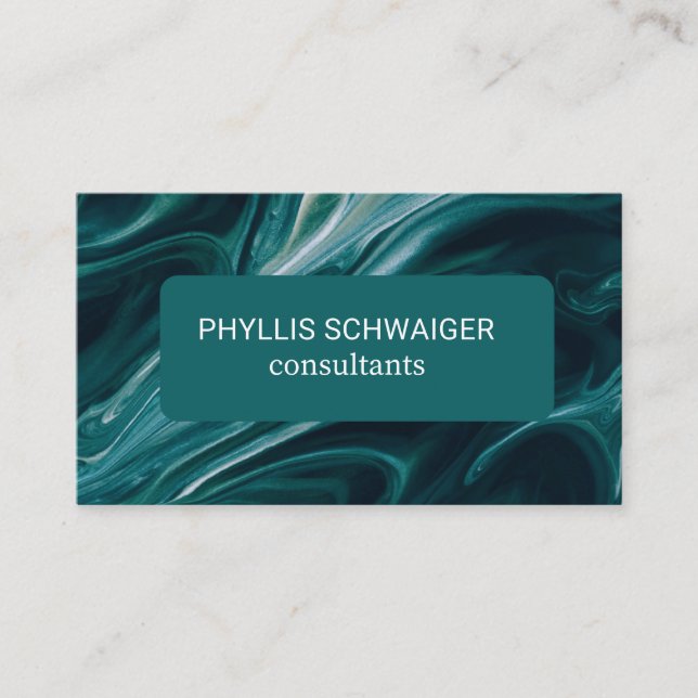 Cartão de visita de Código Qr (Frente)