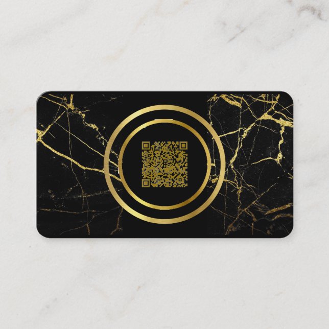 cartão de visita de código qr do designer gráfico (Frente)