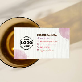 Cartão de visita de Código QR do Organizador de Ca