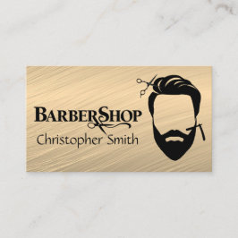 Cartão de visita de Compro de Barber Personalizado