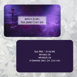 Cartão de visita de Compro de fumaça