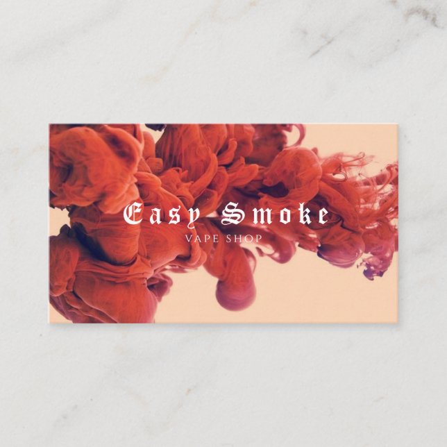 Cartão de visita de Compro de Fumos Corolentos (Frente)