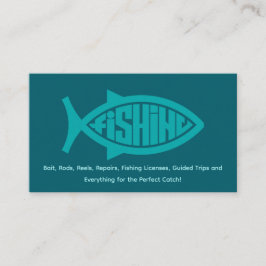 Cartão de visita de Compro de pesca personalizado