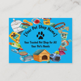 Cartão de visita de Compro Pet Personalizado