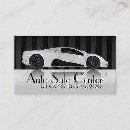 Cartão de Visita de Concessionária de Automóveis O