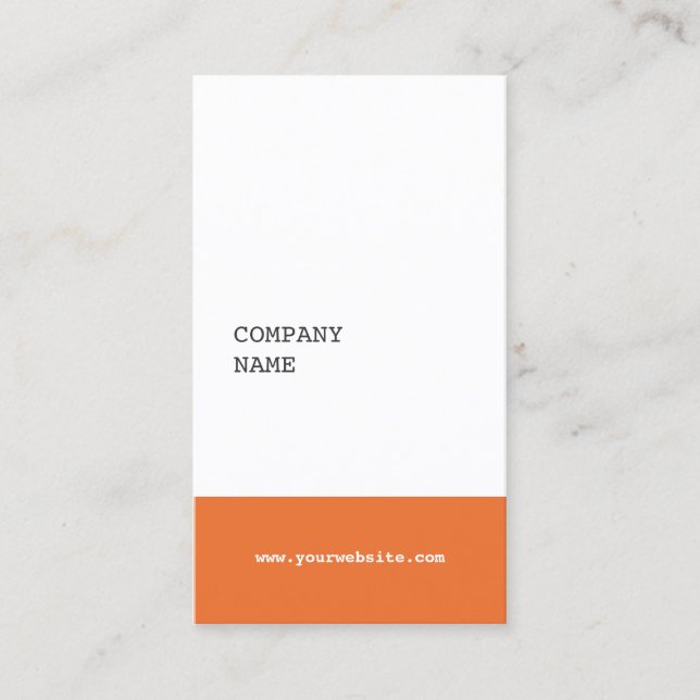 Cartão de visita de consultor minimalista moderno  (Frente)