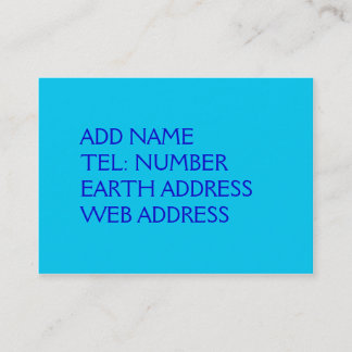 Cartão de visita de cor sólida do lacre escuro