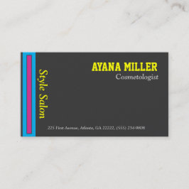 Cartão de Visita de Cosmetólogo