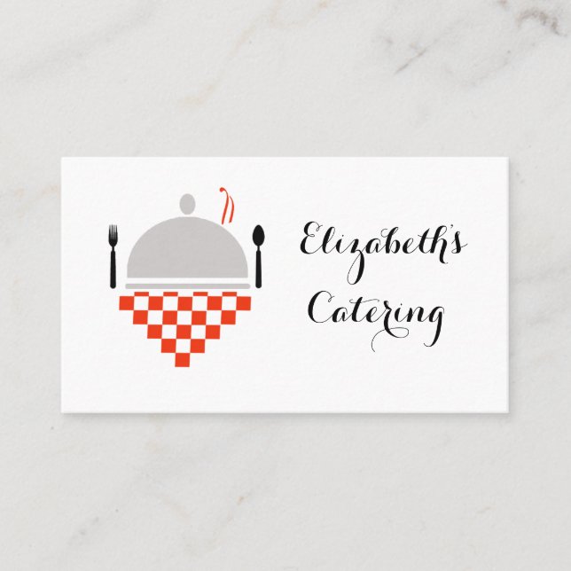 Cartão de visita de cozinha (Frente)