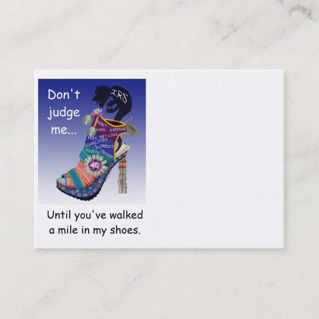 Cartão de visita de CPA (Frente)