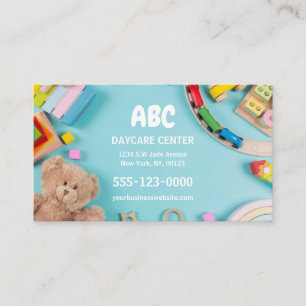 Cartão de Visita de Creche de Luxo