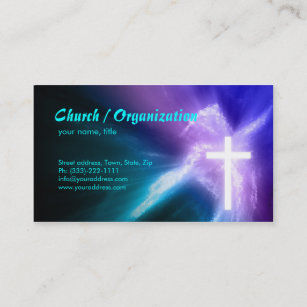 Cartão de visita de Cruz e Alma Religiosa do Crist