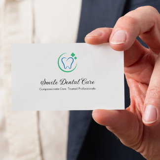 Cartão de Visita de Dentista | Personalizável