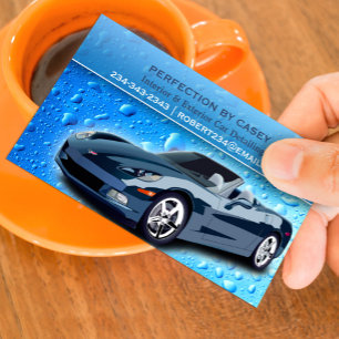 Cartão de visita de Descarte Automático de Água