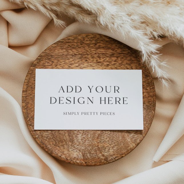 Cartão de visita de design personalizado 3,5 x 2"  (Criador carregado)