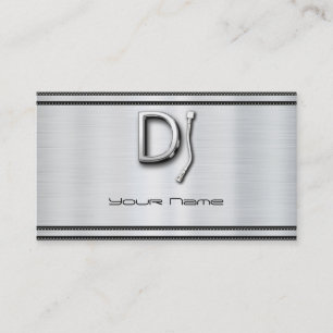 Cartão de Visita de DJ