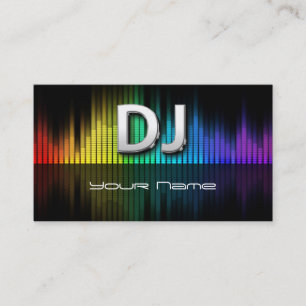 Cartão de Visita de DJ