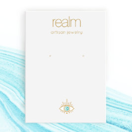 Cartão de visita de Ecrã de Joias de Terceiros Olh