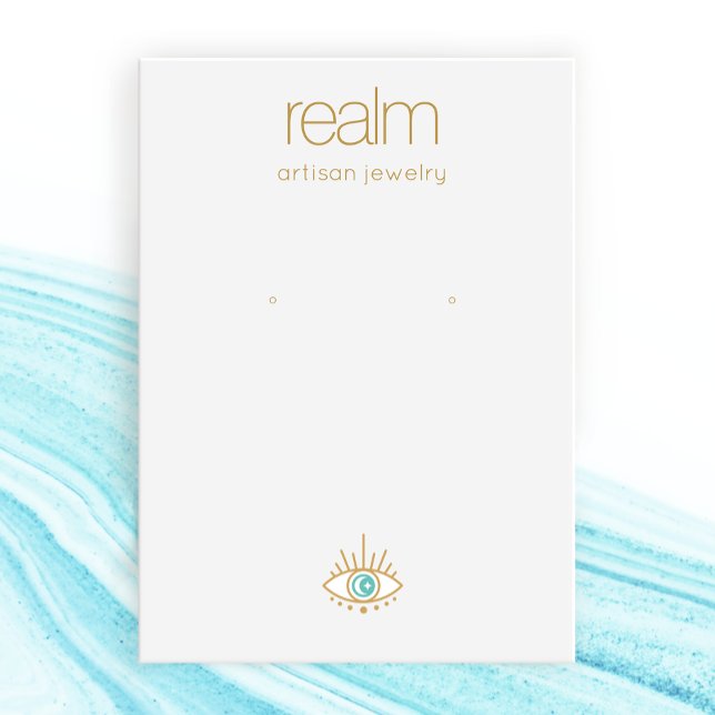 Cartão de visita de Ecrã de Joias de Terceiros Olh (Criador carregado)