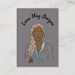 Cartão de visita de Ecrã de Jovens do Chefe Modern