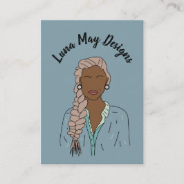 Cartão de visita de Ecrã de Jovens do Chefe Modern