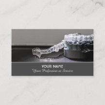 Cartão de visita de Elegante para peritos dentário