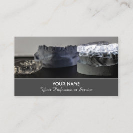 Cartão de visita de Elegante para peritos dentário