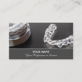 Cartão de visita de Elegante para peritos dentário