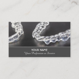 Cartão de visita de Elegante para peritos dentário