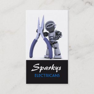 Cartão de visita de eletricista