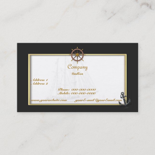 Cartão de visita de Entrega de Velas (Frente)