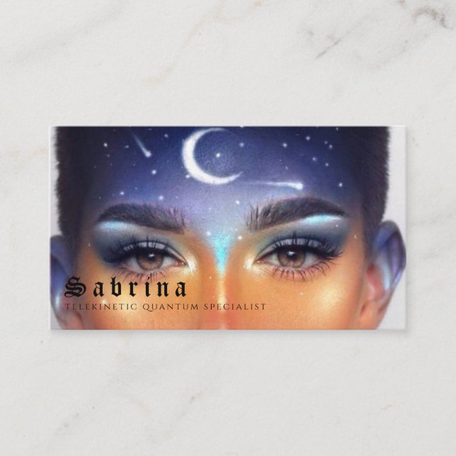 cartão de visita de especialista em quântica telec (Frente)