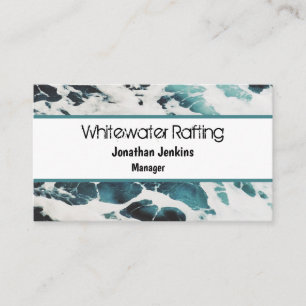 Cartão de visita de Esportes Personalizados de Whi