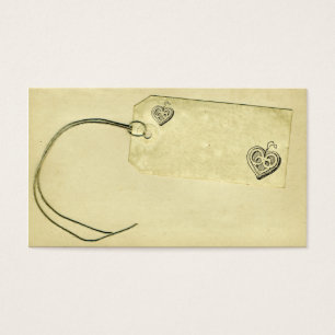 Cartão de visita de Etiqueta de Preço do Papel Ret