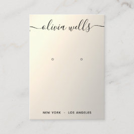 Cartão de visita de Exibição de Leitura de Script