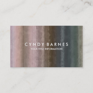 Cartão de visita de faixa de água