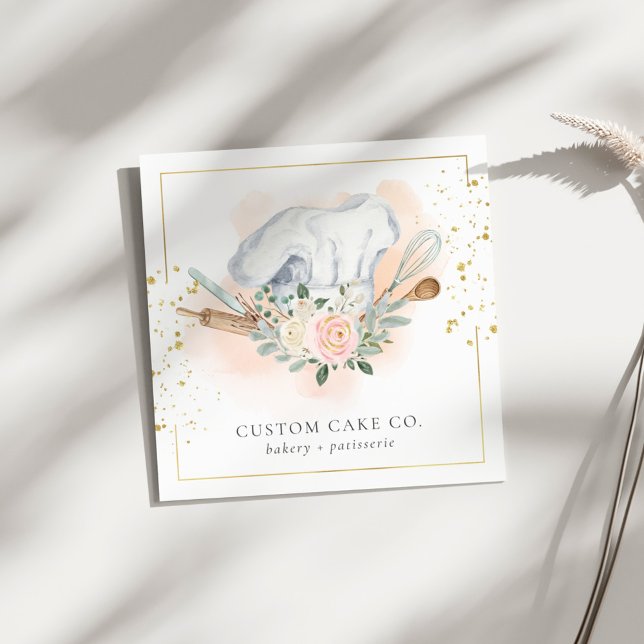 Cartão de visita de Ferramentas de Hat do Chef de  (Criador carregado)