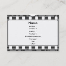 cartão de visita de filme