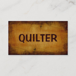 Cartão de visita de filtro antigo