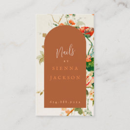 Cartão de visita de Florist de Arte de Feira